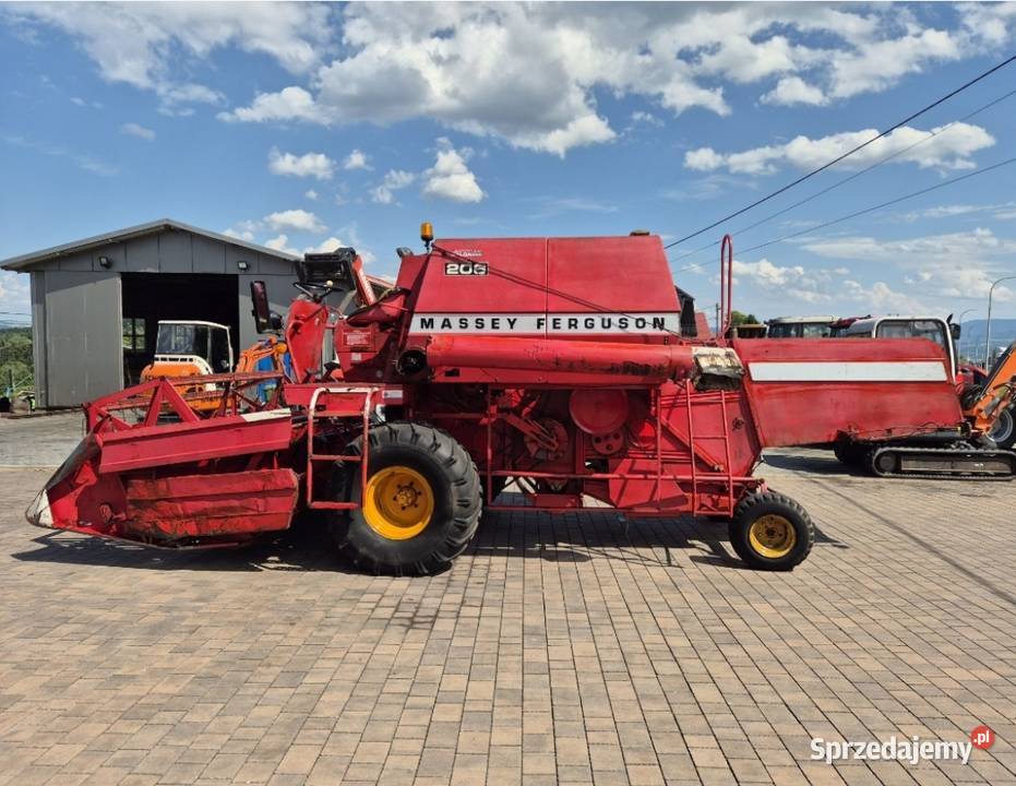 Kombajn zbożowy massey ferguson206 Chełmiec sprzedam