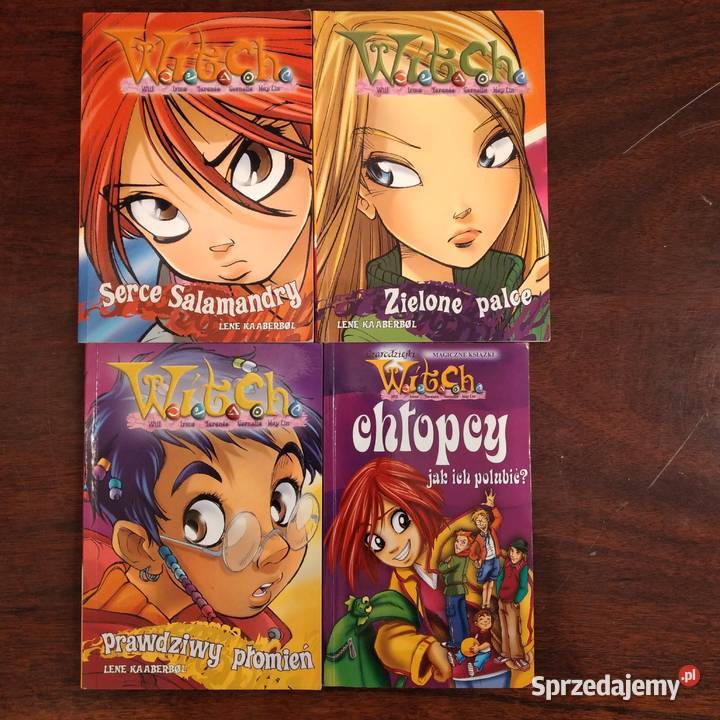 książkiplatykarty Czarodziejki Witch Bukowno