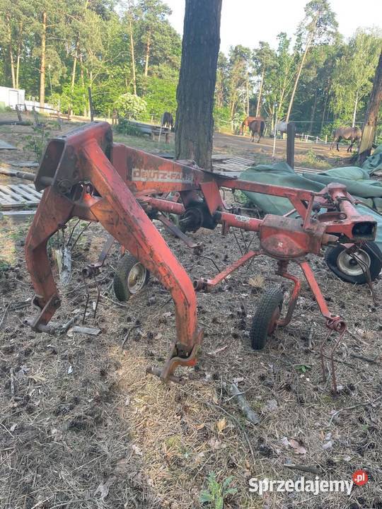 Przetrzasacz Deutz Fahr Zgrabiarki i przetrząsacze lubelskie Radzyń Podlaski