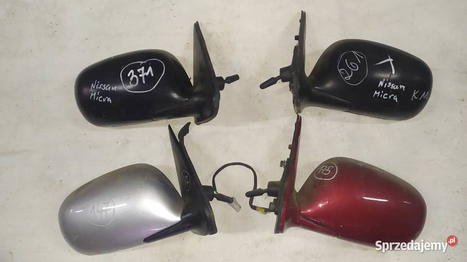Nissan Micra K11 1995 1998 1999 2001 lusterko lusterka zewnętrzne Byków