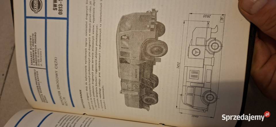 Katalog Maszyny i urządzenia do robót drogowych