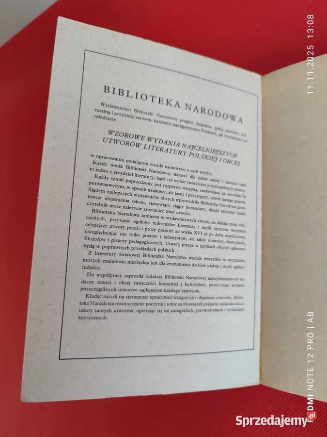 J Szaniawski Wybór dramatów Biblioteka Narodowa