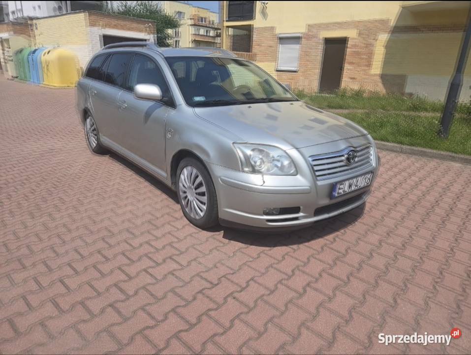 Toyota Avensis 20 Diesel 2005 długie opłaty Avensis Łódź sprzedam