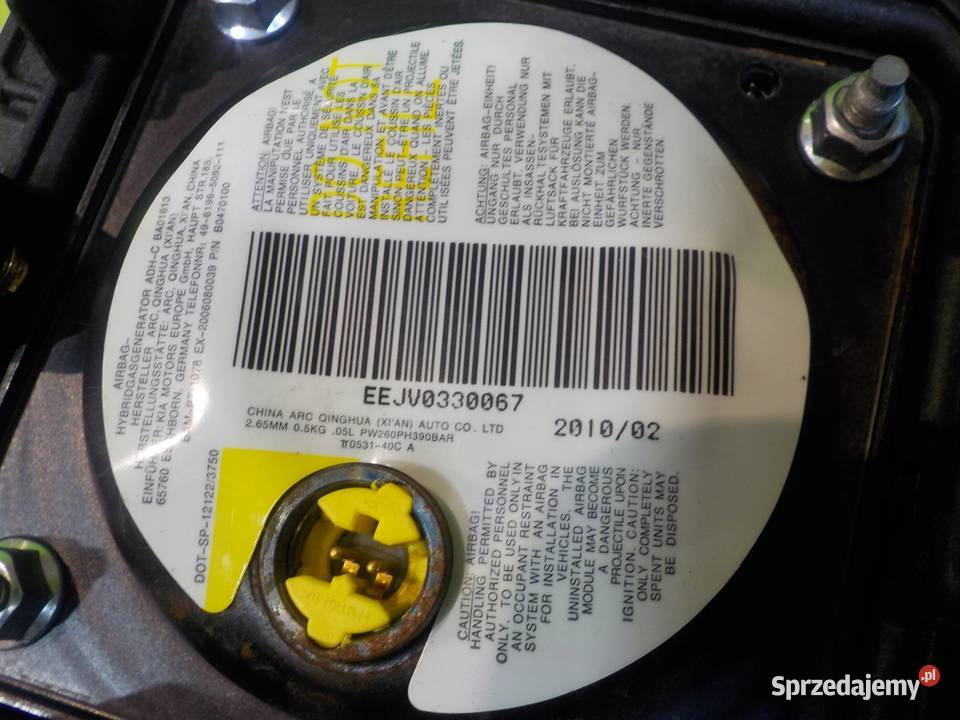 KIA RIO II LIFT 14 B 10r HB 5D AIRBAG poduszka osobowe Suków