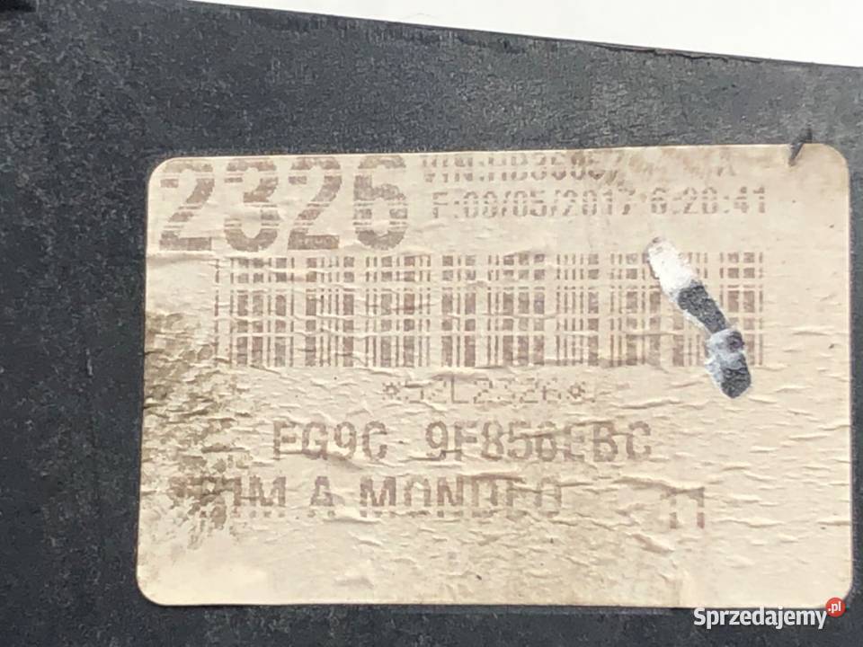 PEDAŁ HAMULCA FORD MONDEO MK5 FG9C9F856EBC 20 osobowe