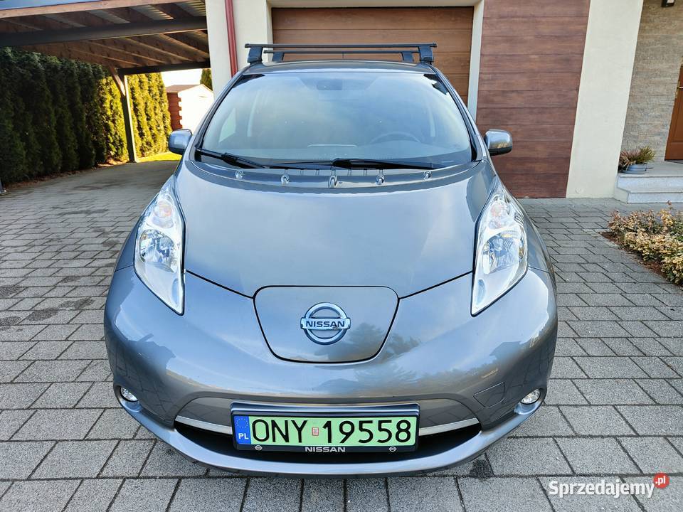Nissan Leaf 24kWh Polift Pompa ciepła Klima bluetooth opolskie Paczków sprzedam