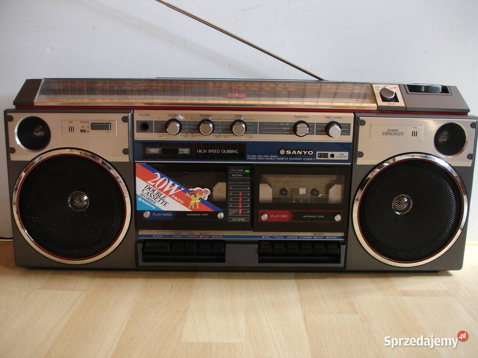 Radiomagnetofon SANYO M W20K2 Radioodtwarzacze Zielona Góra sprzedam