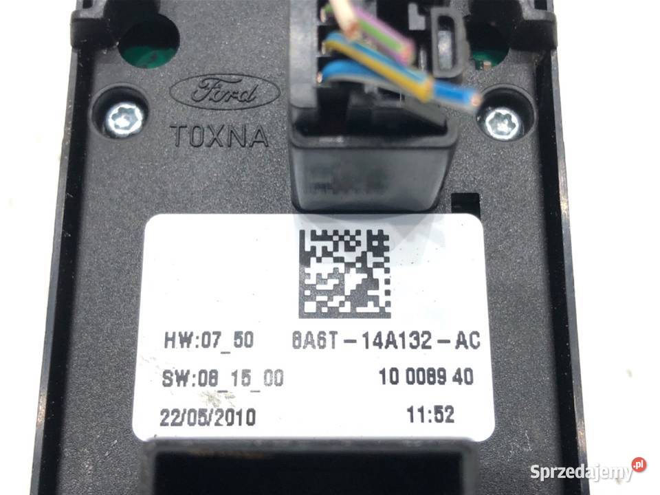 PRZEŁĄCZNIK SZYB FORD FIESTA MK7 8A6T14A132AC