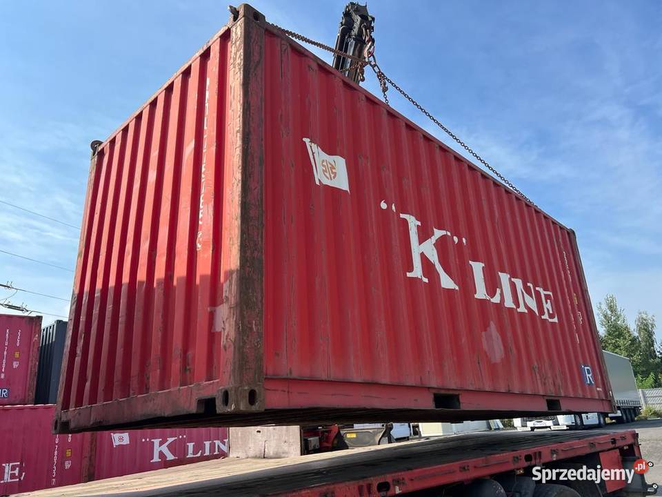 Kontener morski magazynowy 20DV 6 metrowy Witnica