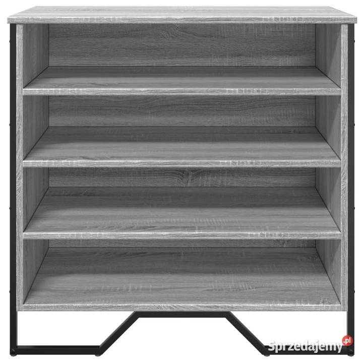 Szafka na buty szary dąb sonoma 80x38x78 mazowieckie Warszawa