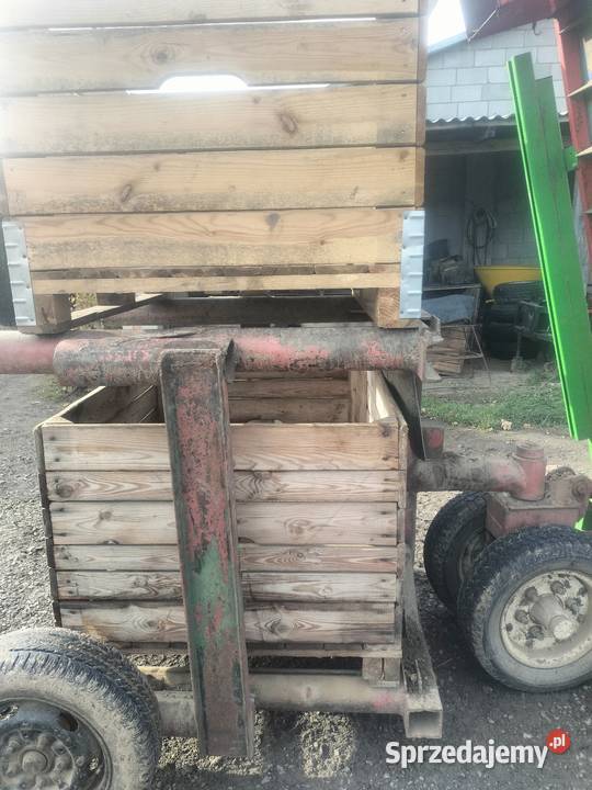 Wózek transportowy na dwie skrzynie kombajn do Sandomierz