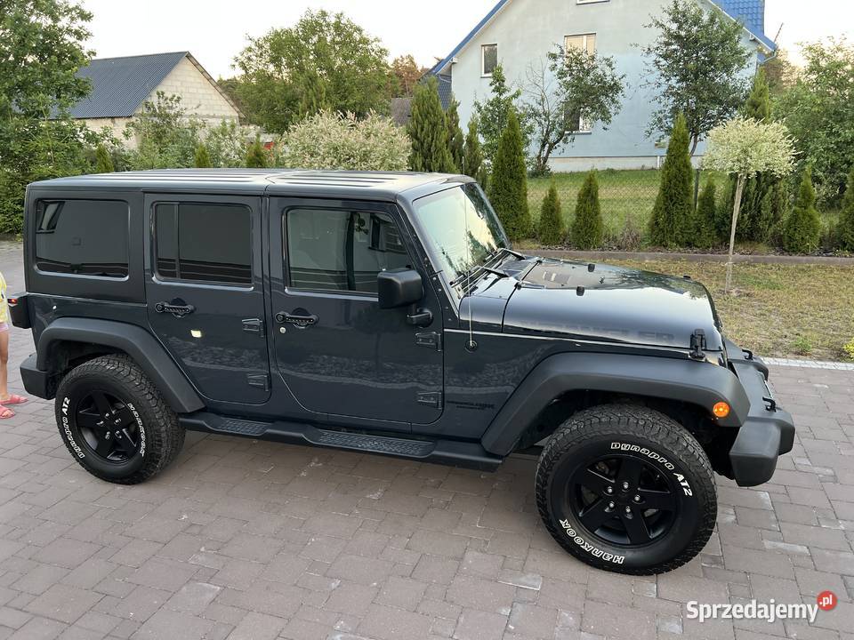 Jeep Wrangler JK Rhino Grey 36 V6 Automat mazowieckie Durlasy sprzedam