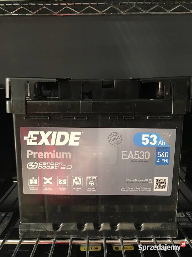 Akumulator Exide Premium 53Ah 540A Września sprzedam
