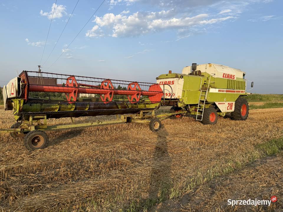 Claas mega 218 auto contour klimatyzacja nie Zbożowe sprzedam
