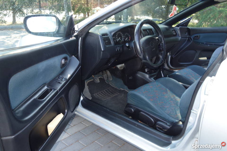 Mazda 323 F 1997 lifcie 15 benz srebrny mazowieckie