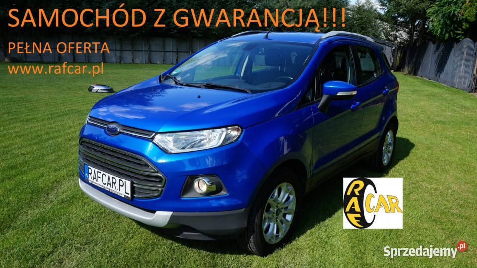Ford EcoSport super stan Gwarancja II 2013 ABS