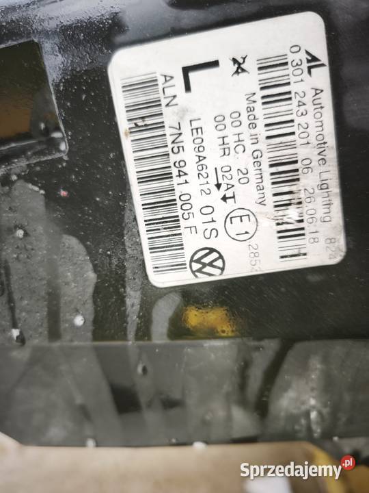 Lampa przednia przód Sharan Alhambra osobowe śląskie Gliwice sprzedam