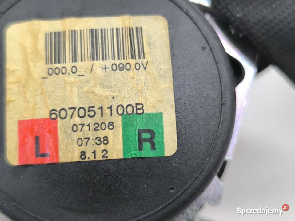 PAS BEZPIECZEŃSTWA TYŁ LP BMW 1 E87 E81 LIFT 16 sprzedam