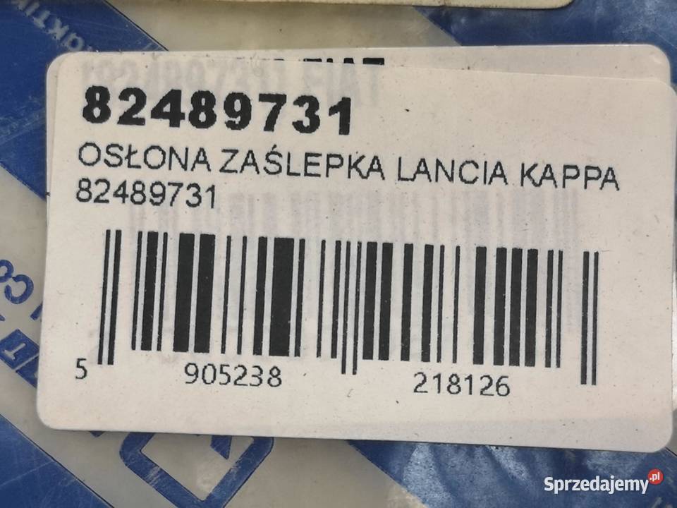 ZAŚLEPKA KLAPY BAGAŻNIKA PRAWA LANCIA KAPPA