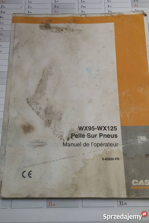 Instrukcja WX95WX125 Szamotuły sprzedam