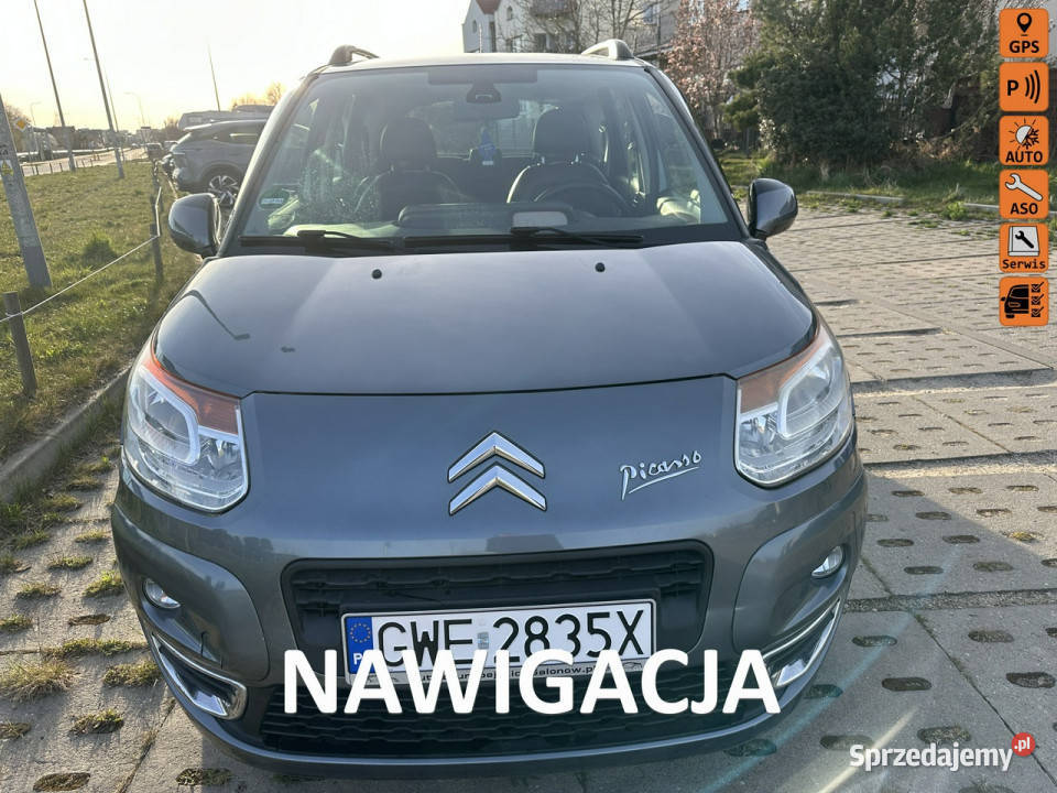 Citroen C3 Picasso Exclusive alkantara tempomat C3 Picasso pomorskie Wejherowo