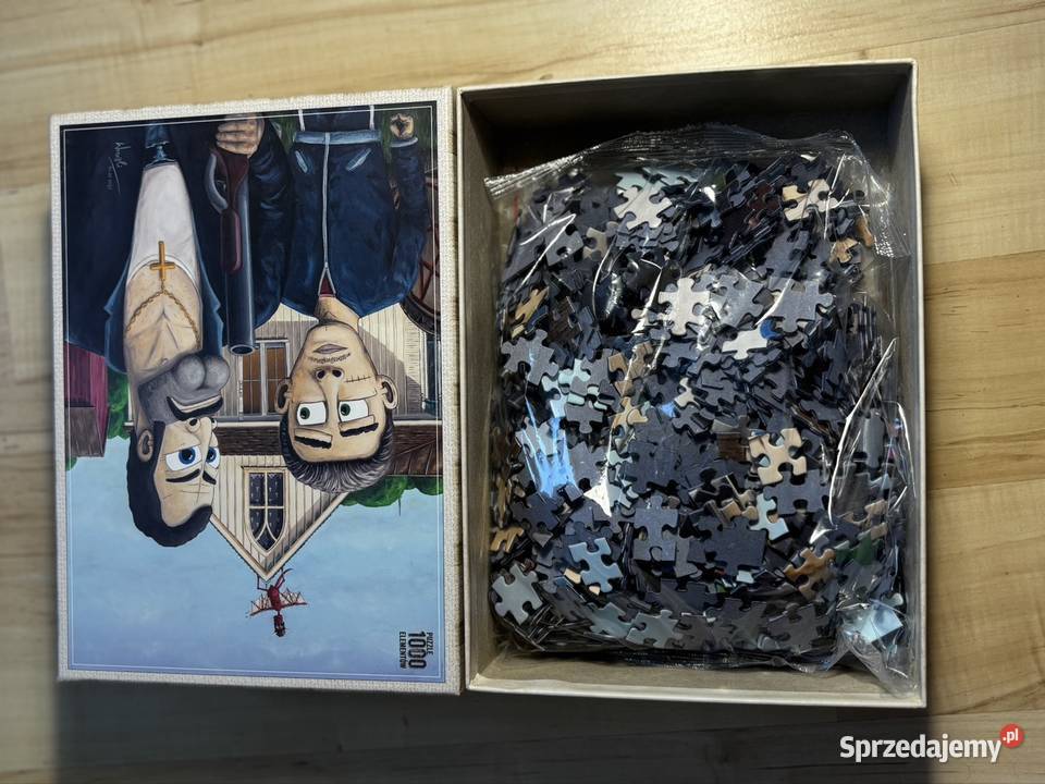 Nowe limitowane Puzzle kapitan bomba egzorcyta Żabno