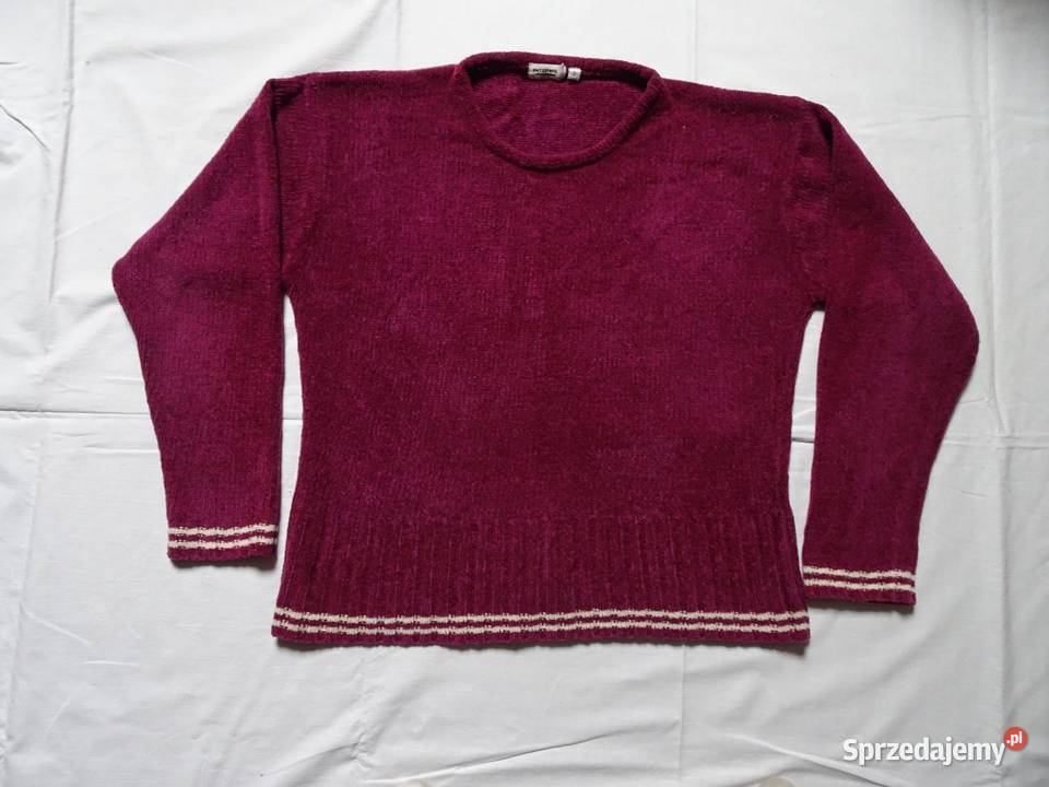 Sweter Szenilowy Wrzosowy 40 42 małopolskie Nowy Sącz