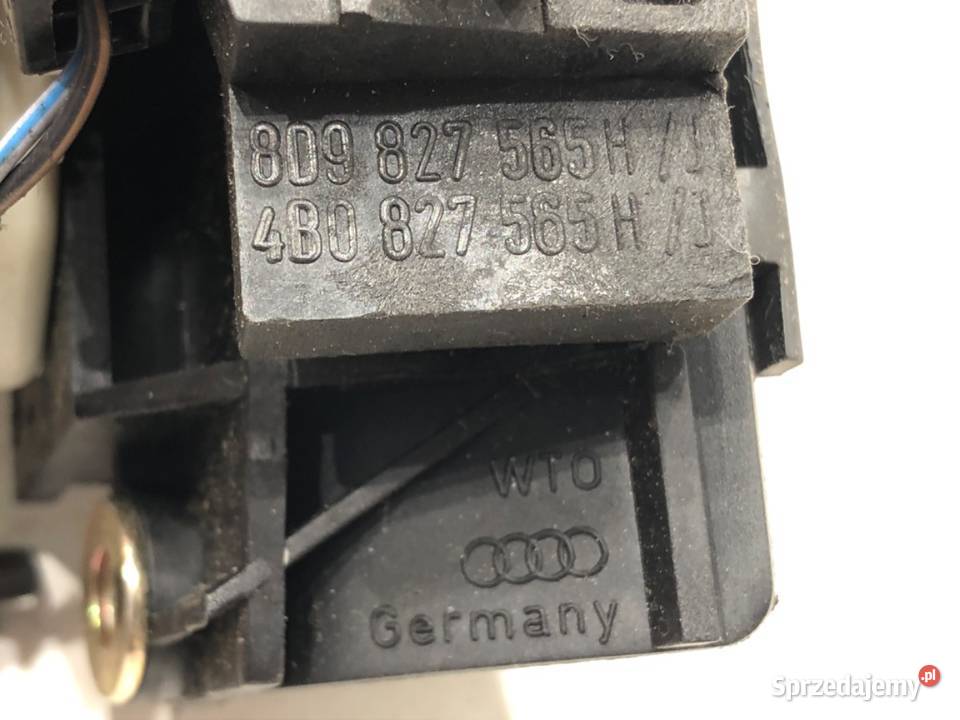 KLAMKA KLAPY TYŁ AUDI A6 C5 8D9827565H Klapy bagażnika Części samochodowe