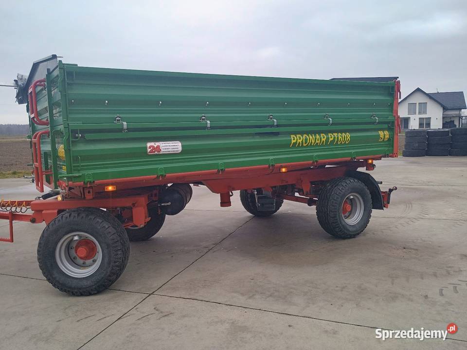 Pronar PT608 8t ładowności paletowa stan b 2015r Jeziory