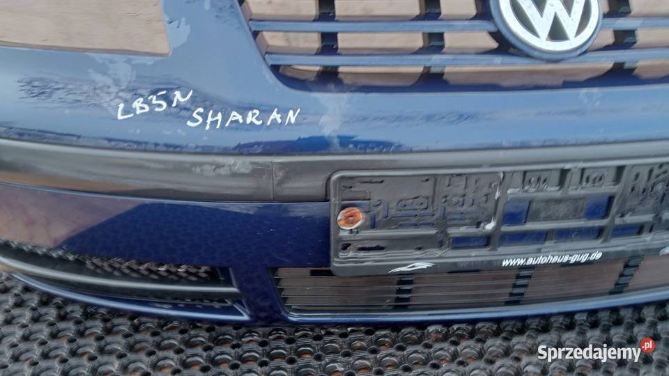 VW SHARAN ZDERZAK PRZÓD LB5N Zbierkowo