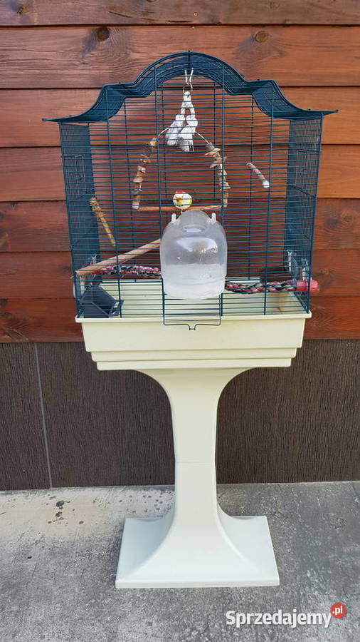 Klatka ptaków z podstawą i wyposażeniem 66x57x35 Warszawa