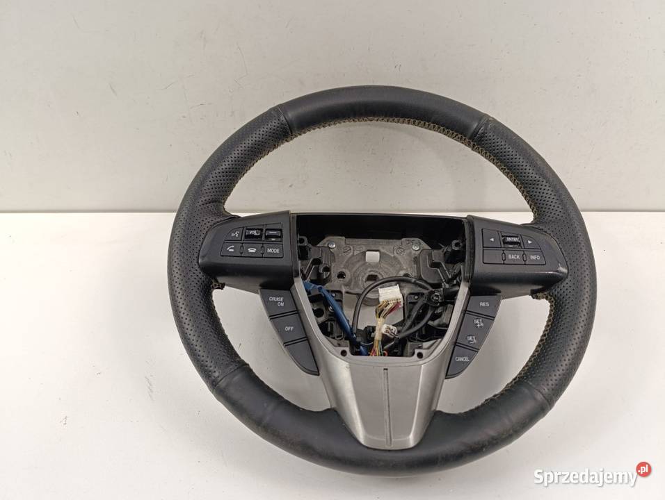 MAZDA 6 GH KIEROWNICA MULTIFUNKCJA SKÓRA osobowe Zbierkowo