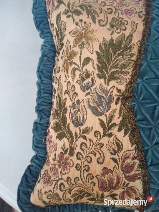 Gobelinowa poduszka 53x44 retro Miłobądz