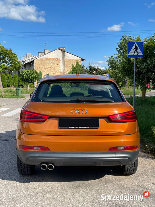 Audi Q3 20 TDI 177 Quattro Stronic Półskóry Navi 177KM Wysokie Mazowieckie sprzedam
