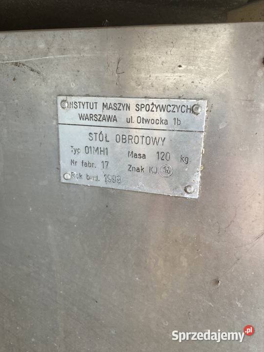 Stół obrotowy IMS Żyrardów