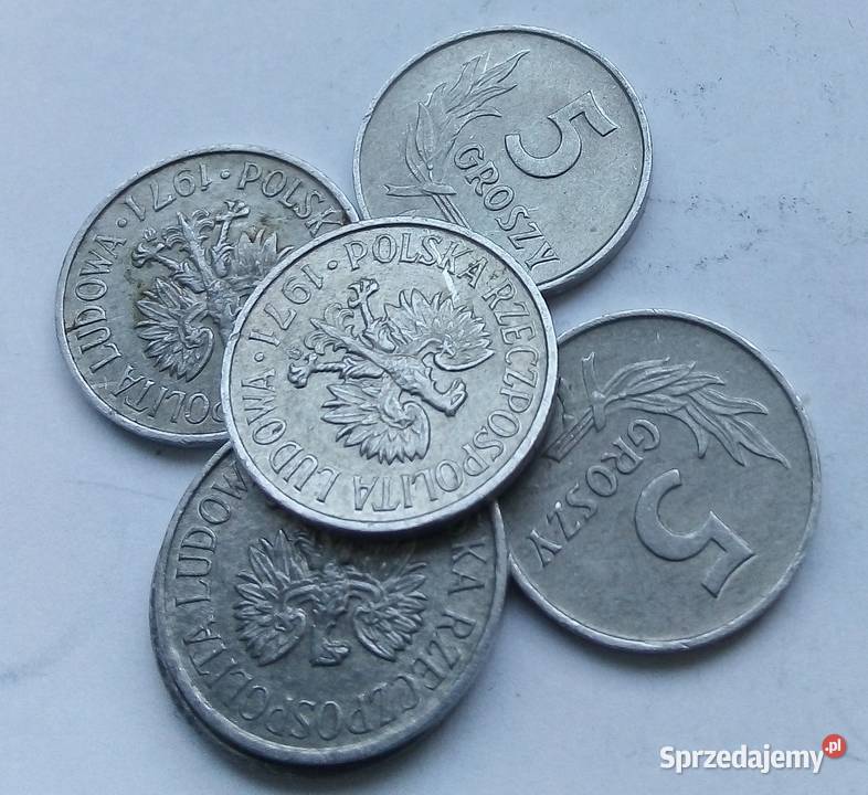 POLSKA5 GROSZY191 rzzmAL6 SZTUK Legionowo sprzedam