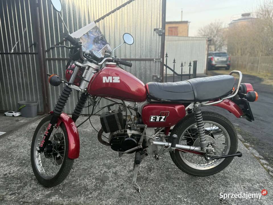 MZ ETZ 125 zarejestrowana orginalna wielkopolskie Kiszkowo sprzedam