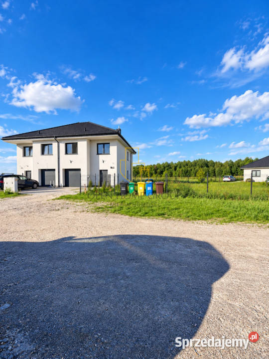 Bliźniak 130m2działka 500m25 pokoiokazja cenowa Nadolice Wielkie sprzedam