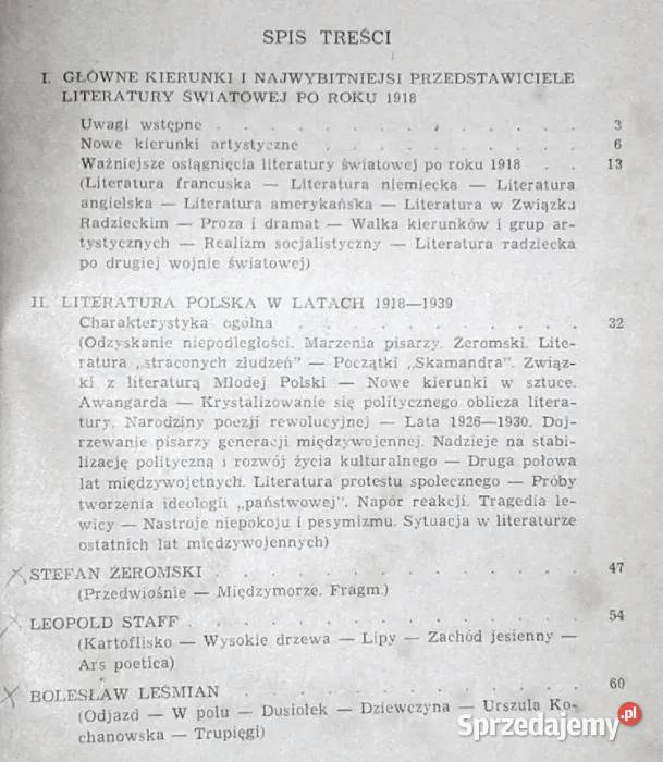 Literatura Współczesna Antologia i opracowanie Chełm