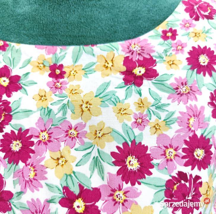 Kolorowa sukienka FF 50 5XL plus size midi kolorowy zachodniopomorskie Szczecin