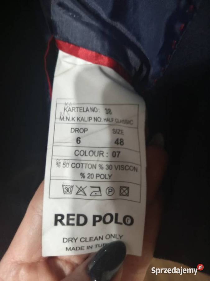 Marynarka męska firmy Rigon rozmiar 48 mazowieckie Różan