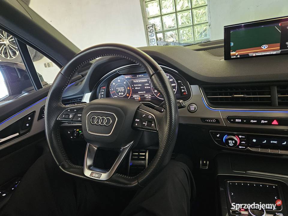 Audi Q7 II 30 50 TDI QUATTRO 7 osobowy Krajowy Czarny Las