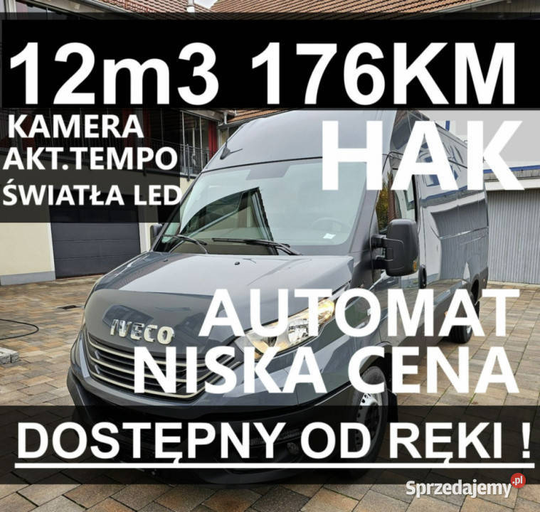 Iveco Daily 35S18A8H V 12m3 176 Kamera AktTempo Szczecinek sprzedam