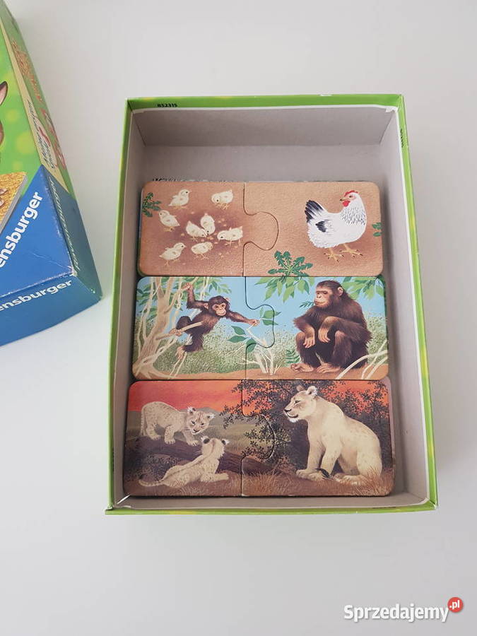 Ravensburger Puzzelki puzzle Zwierzątka Warszawa