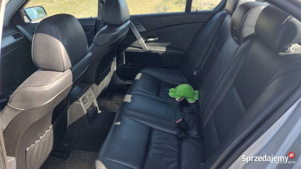BMW E60 520i srebrny Opoczno