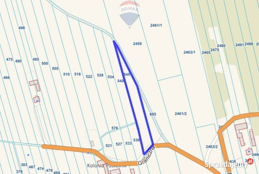 Działka siedliskowa w Pustelniku Pustelnik