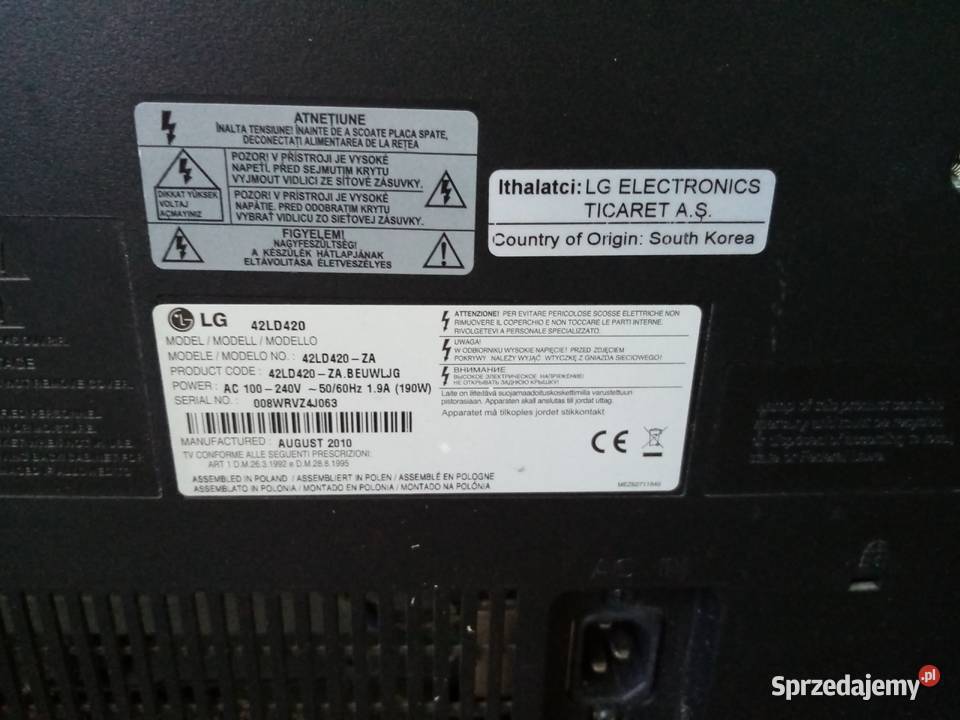 Używany TV Ornontowice