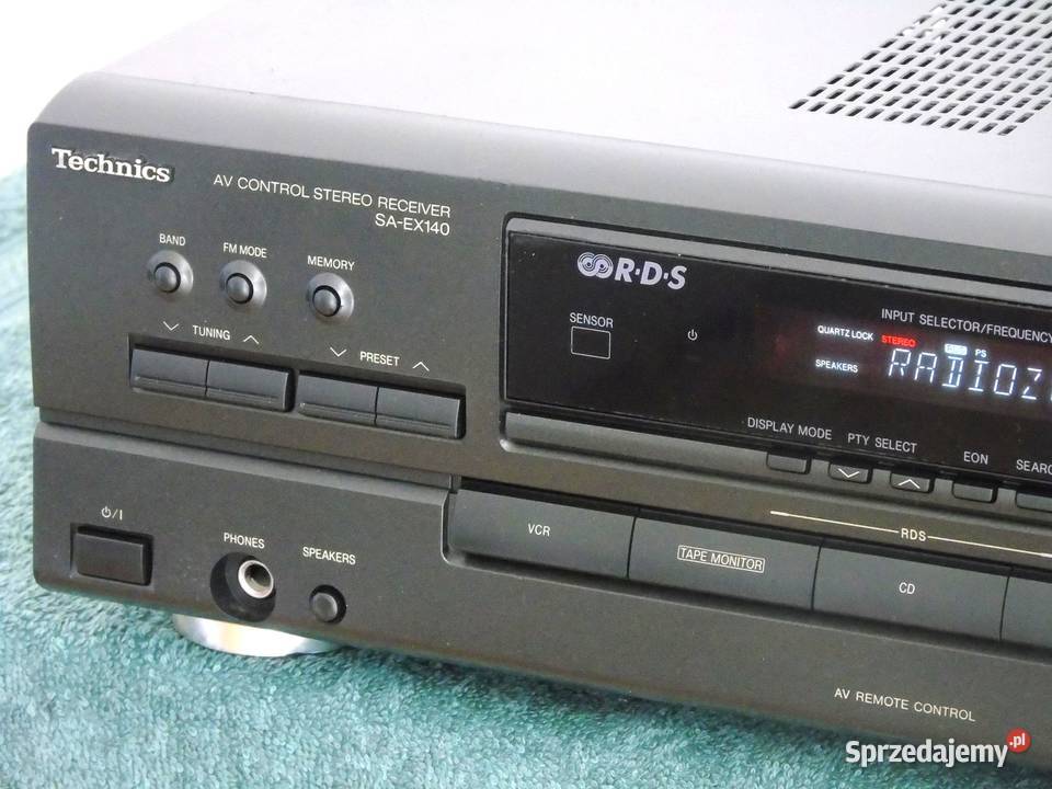 Wzmacniacz z radiem Technics SAEX140 mocny i Jasło