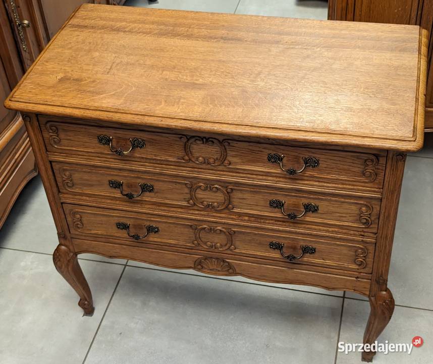 Dębowa komoda ludwikowskasklep Dąbrowa Górnicza Meble