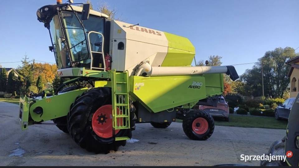 Claas Avero 240 APS nieuszkodzony Kombajny Łysakowo
